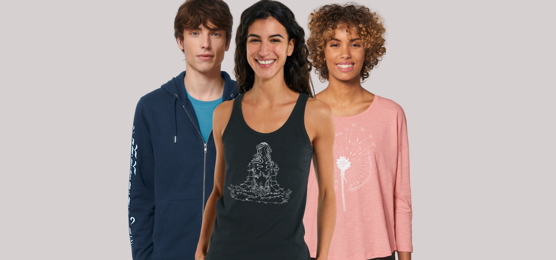 Earthmonk spiritual, organic and ethical t-shirts and tops